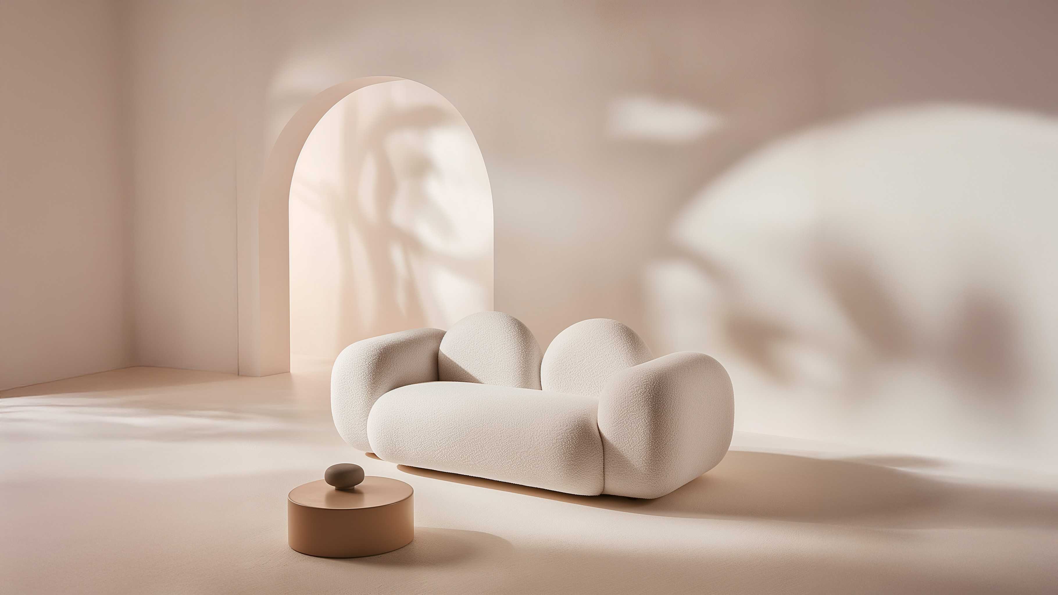 Canapé blanc - HarmonieDeco